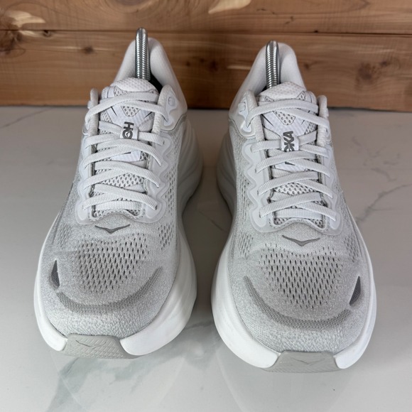 Hoka One One Bondi 9 Running Shoes Stardust/Silver 1162014 SDSTS Women's 10 D - Picture 8 of 16